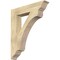 Ekena Millwork Legacy Traditional Rough Sawn Bracket, Douglas Fir, 6"W x 34"D x 40"H BKT06X34X40LEC01RDF - alternate 1